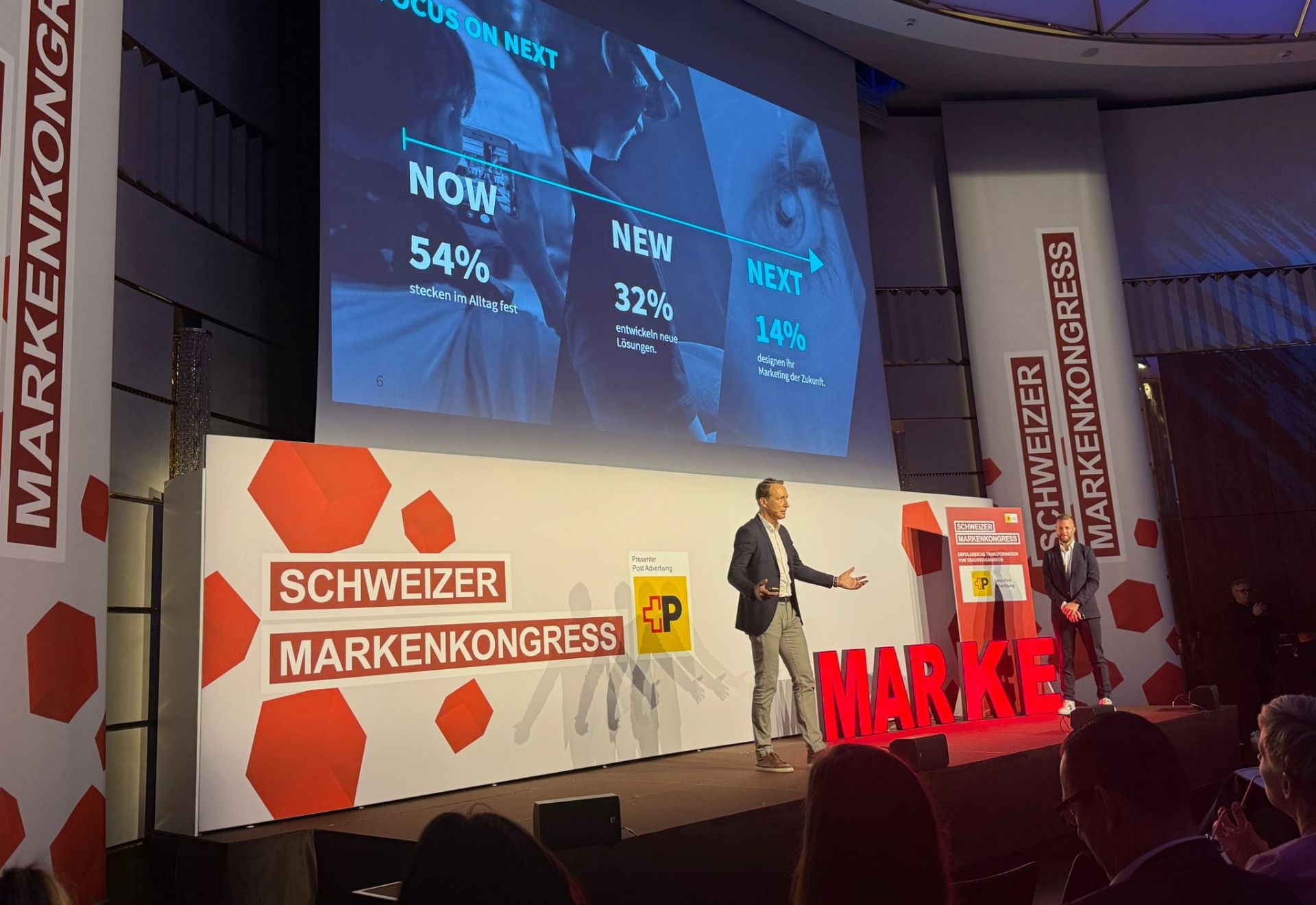 Keynote am Schweizer Markenkongress